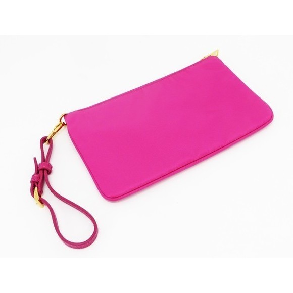 Prada pouch accessory nylon fuchsia - Picture 1 of 3